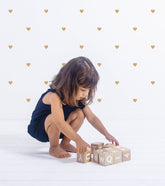 MINIMA - Stickers muraux - 98 coeurs